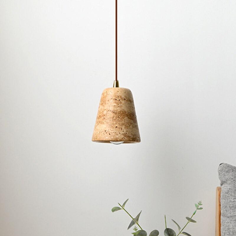 Ora Stone Cone LED Pendant Lamp