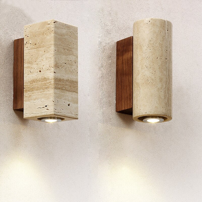 Ora Stone LED Minimalist Wall Lamp