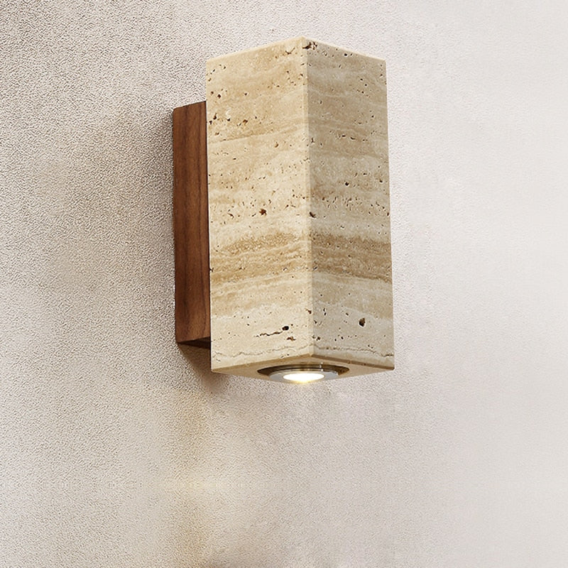 Ora Stone LED Minimalist Wall Lamp