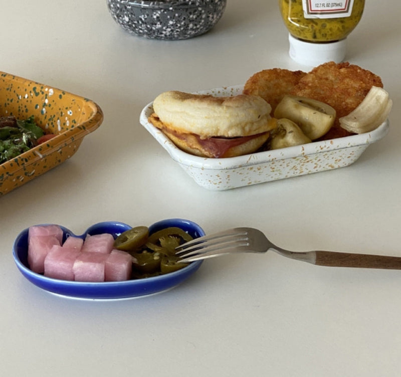 Pigments Ceramic Dipping Dish