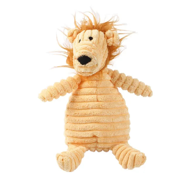 Plush Squeaky Lion Dog Toy – Soft Interactive Chew Toy for Small & Medium Dogs (Copy)