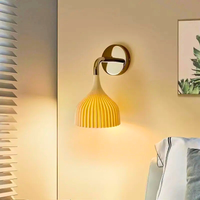 Radiant Flute Series Lamps fluted wall pendant lamps minimalist style for bedroom living room hallway kitchen spaces