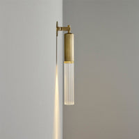 Brass Glass Wall/Pendant Lamp
