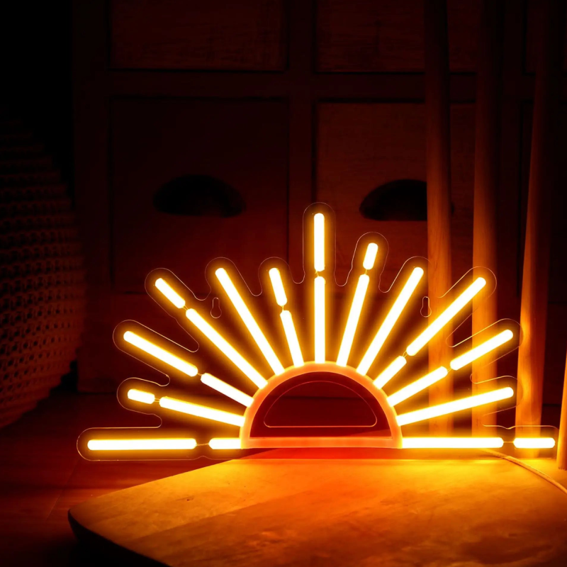 Sun Magic Neon Rising Sun LED Neon Light – Letifly Lights & Decor