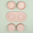 Roman Classic Elevated Double Pet Feeding Bowls