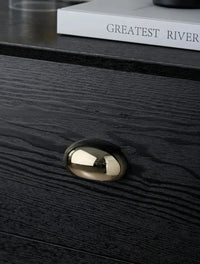 Mirror Gloss Nickel Silver Shell Shape Drawer Pulls 64mm Hole Spacing Modern Luxury Oval Cabinet Handles for Closet Dresser-Letifly Lights and Decor