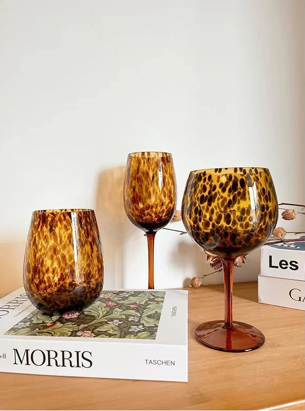 Savanna Spot Stemware