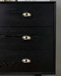 Mirror Gloss Nickel Silver Shell Shape Drawer Pulls 64mm Hole Spacing Modern Luxury Oval Cabinet Handles for Closet Dresser-Letifly Lights and Decor