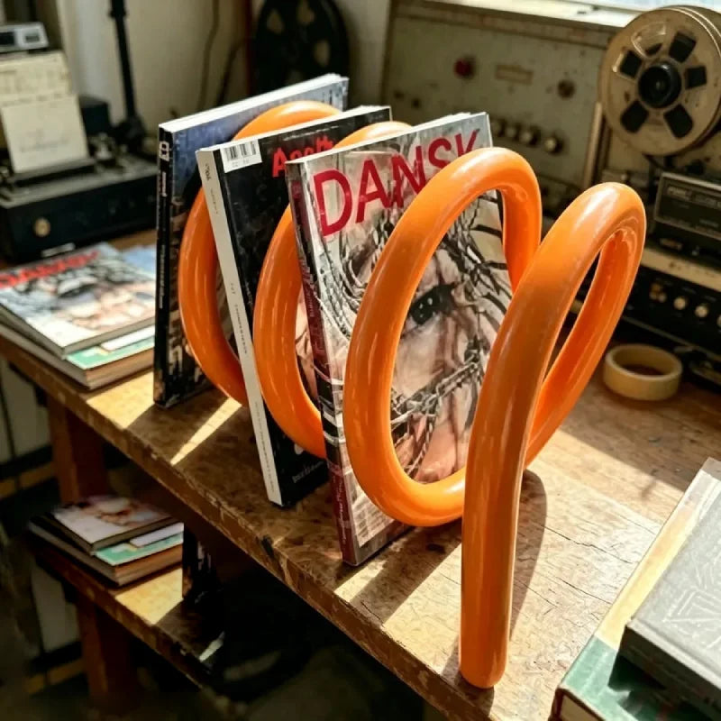 Retro Coil Book Stand