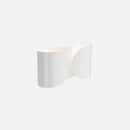 The Dichotomy Wall Light Modern wall light metal chrome black gold white dual glow contemporary lighting