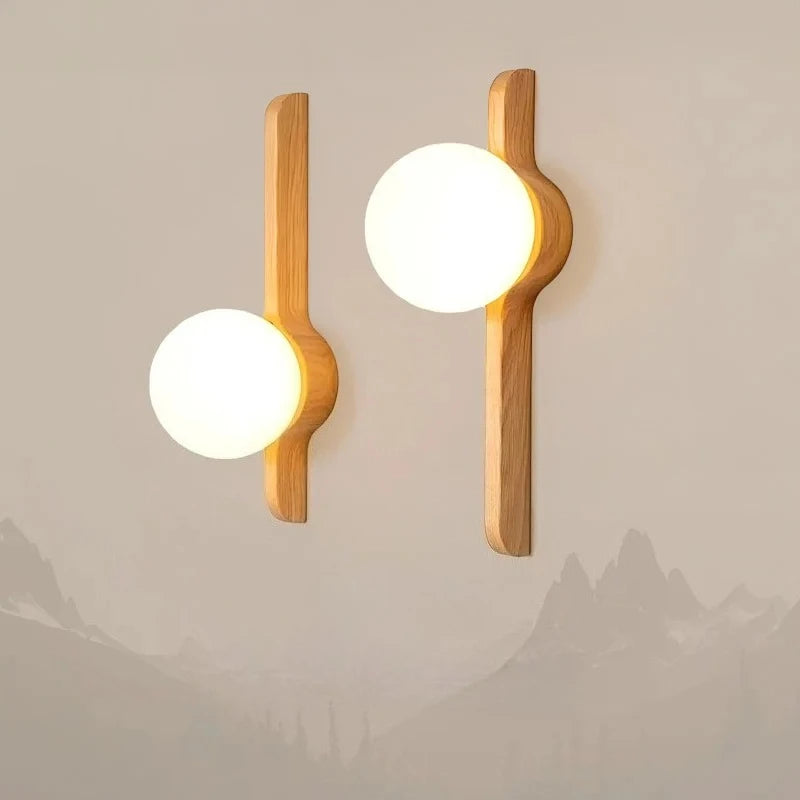 Luna Timber Wall Sconce
