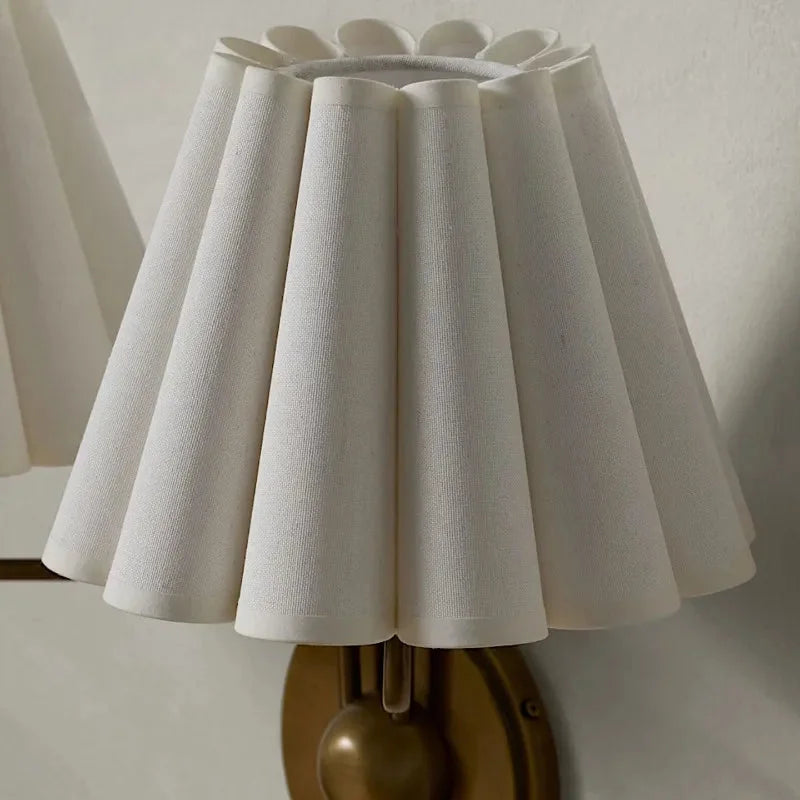 American Retro Medieval Wall Lamp LED E14 Minimalist Designer Wall Mounted Bedroom Bedside Living Room Aisle Background Corridor-Letifly Lights and Decor
