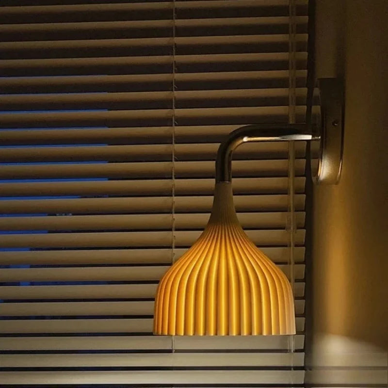 Radiant Flute Series Lamps fluted wall pendant lamps minimalist style for bedroom living room hallway kitchen spaces