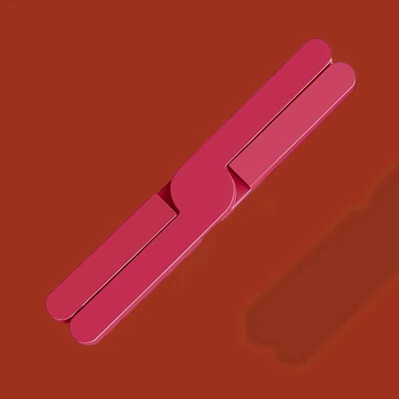 Foldable silicone heat resistant Crossfold Coaster Trivet, non-slip pot pan mat and coaster set in modern multi-color shades for kitchen table protection