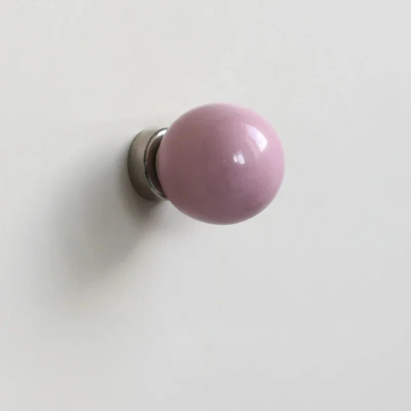 Ceramic Ball Metal Magnetic Hook