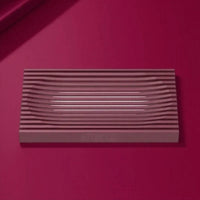 modern silicone soap dish soft glue punch-free bathroom soap holder with drain grooves non-slip design
