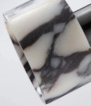 Carrara Eclipse Lamp Luxury Black Round Natural Stone Pendant Lamp High-end Bedroom Bedside LED Chandelier Living room Decoration Home Hanging Lights