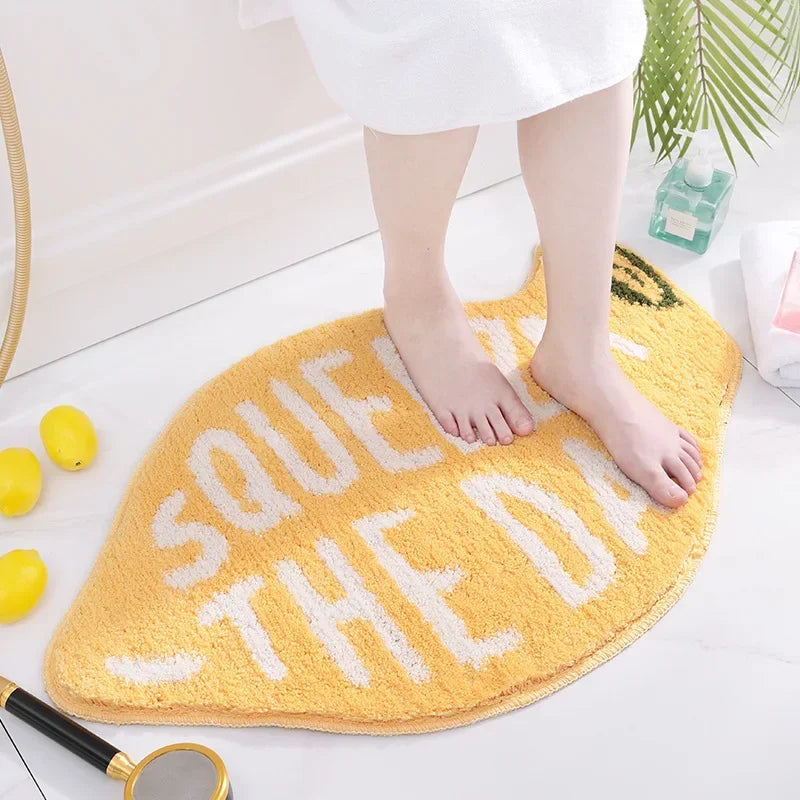 Flocking Mat Fruit Pun Flocking Floor Mats – Letifly Lights & Decor