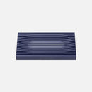 modern silicone soap dish soft glue punch-free bathroom soap holder with drain grooves non-slip design