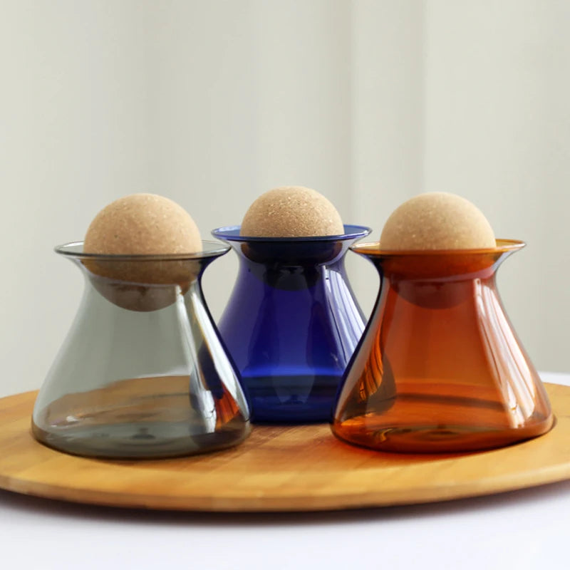 Halo Hue Glass Storage Jar