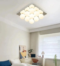 Bauhaus Nordic Italia Style Metals Led Celling Light Celling Lamp for Bedroom Living Room Office Indoor Home Decorative Fixture-Letifly Lights and Decor