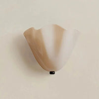 Wall Sconce petal glass sculptural ambient lighting colored glass decorative wall lamp
