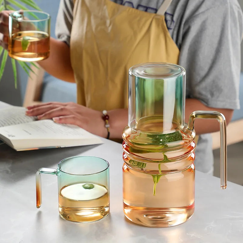 Botanica Glass Pitcher & Cup