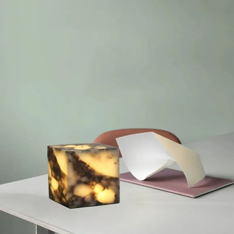 Luma Marble LED Glow Cube
