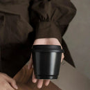 250ML Solid Color Ceramic Coffee Cup Silicone Cover Breakfast Milk Cup Couple Creative Mug Ceramic Latte Flower Mug Home Cups-Letifly Lights and Decor