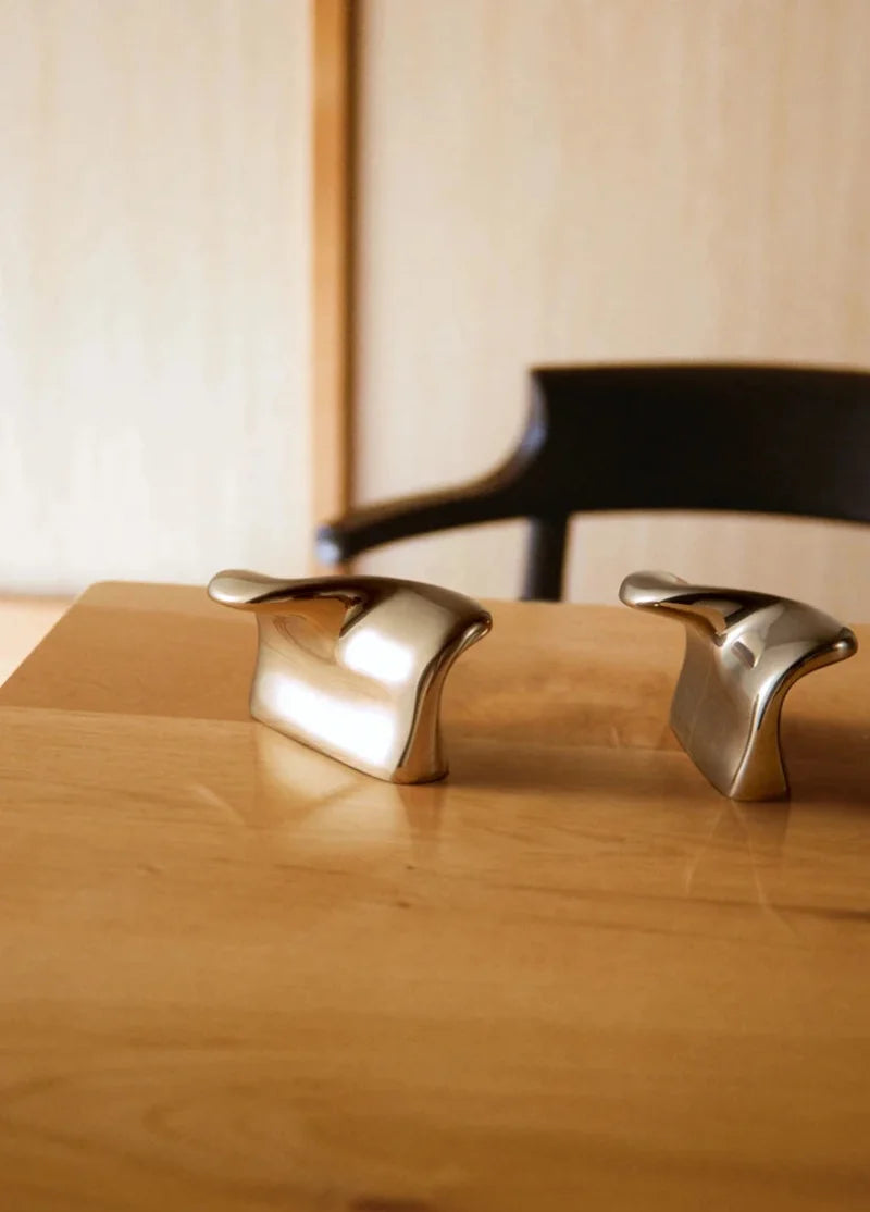 Minimalist Solid Brass Kitchen Cabinet Handles Creative Design for Home Use Decorative Cabinet Knob and Pulls for Kitchen