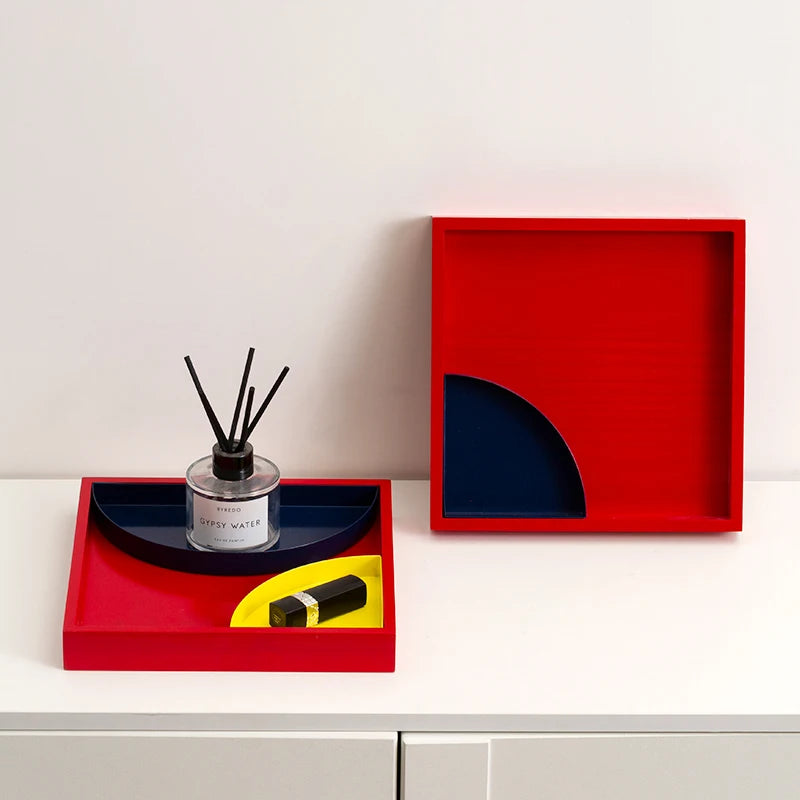 Mondrian Color Block Catchall Tray