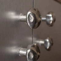Santaya PVD Nickel Silver Brass Handles Kitchen Cabinet Pulls Bedroom Wardrobe Drawer Knobs Furniture Handle-Letifly Lights and Decor