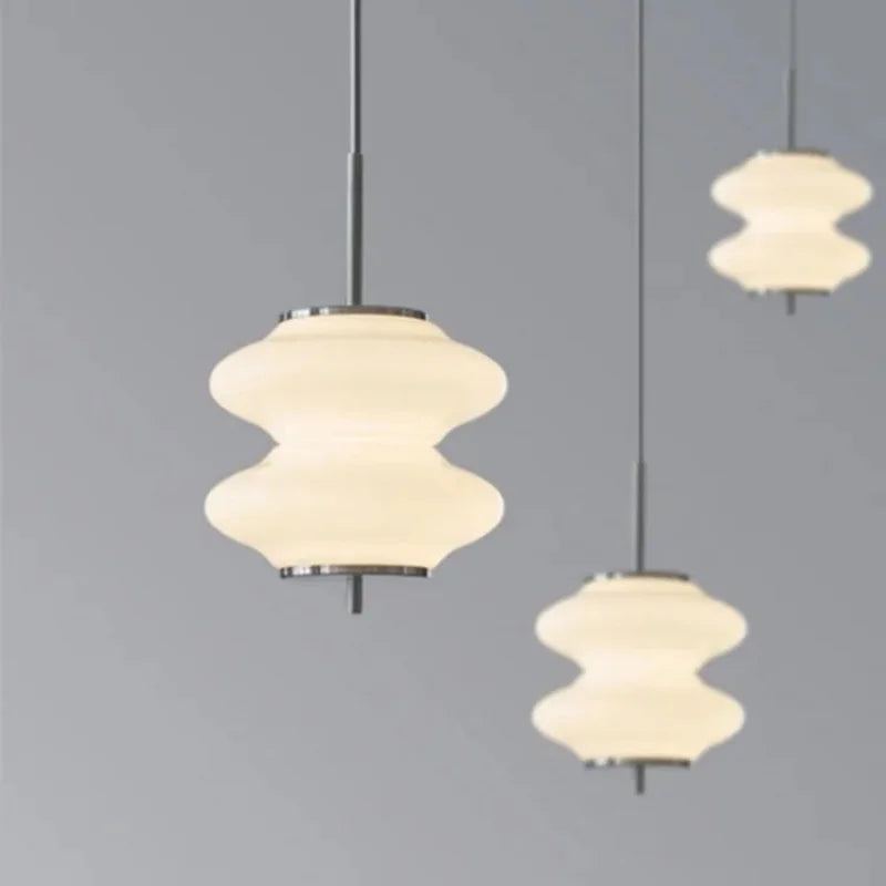 Cumulus Pendant Lamp white glass cloud pendant lamp modern minimalist LED chandelier