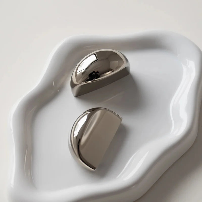 Santaya Solid PVD Nickel-silver Brass Handles Kitchen Cabinet Pulls Bedroom Wardrobe Drawer Knobs Furniture Handle-Letifly Lights and Decor