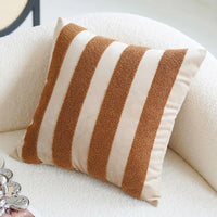 textured neutral throw pillow cover tufted cotton decorative cushion