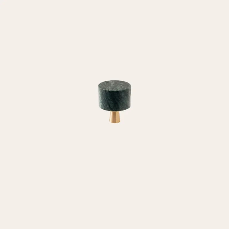 Brass Marble Crystal Stone Furniture Handles White Green Long Round Pulls Cupboard Dresser Drawer Cabinet Knobs-Letifly Lights and Decor
