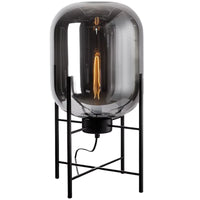 Pulpo Glass Table and Floor Lamp