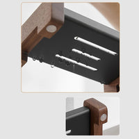 Foundry Soap Dock Modern wooden and metal soap dish black minimalist bathroom soap holder