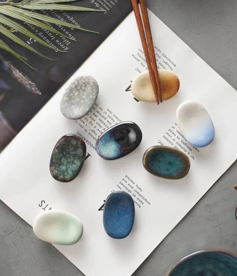 Zen Pebble Chopstick Rest