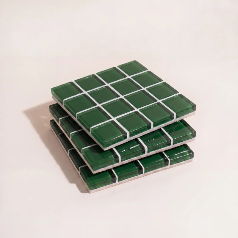 Pixel Tile Coasters-Letifly Lights and Decor