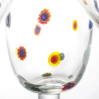 1 Piece Polka Kaleidoscope Handmade Decals Glass Cocktail Glass Goblet Champagne Glass Martini Glass Wine Glass-Letifly Lights and Decor