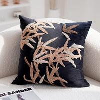 textured neutral throw pillow cover tufted cotton decorative cushion