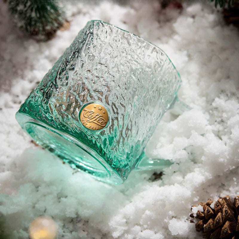 Handle water cup glass household high temperature resistant office drinking cup high value glass lady-Letifly Lights and Decor