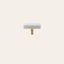 Brass Marble Crystal Stone Furniture Handles White Green Long Round Pulls Cupboard Dresser Drawer Cabinet Knobs-Letifly Lights and Decor