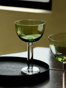 Hami Green Goblet glass goblet vintage wine cup cocktail dessert glassware