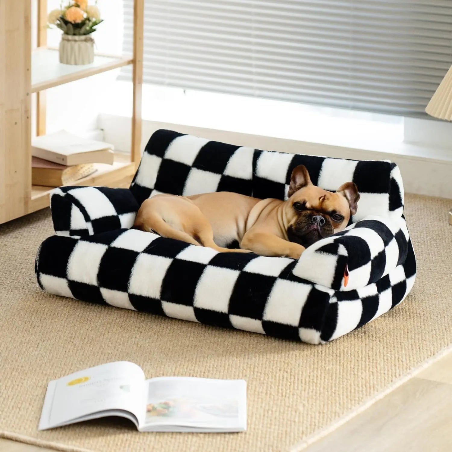 Snuggle Luxe Pet Sofa Bed