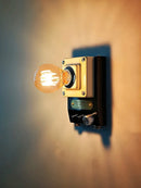 Nordic Retro knob dimming wall lamp vintage atmosphere Bedroom bedsideLED hallway balcony industrial style home decor wall light-Letifly Lights and Decor