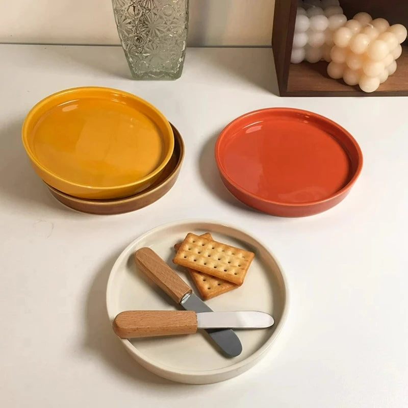 Halo Low-Rim Plates-Letifly Lights and Decor