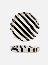 Atelier Stripe & Curve Plate-Letifly Lights and Decor