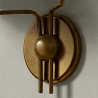 American Retro Medieval Wall Lamp LED E14 Minimalist Designer Wall Mounted Bedroom Bedside Living Room Aisle Background Corridor-Letifly Lights and Decor